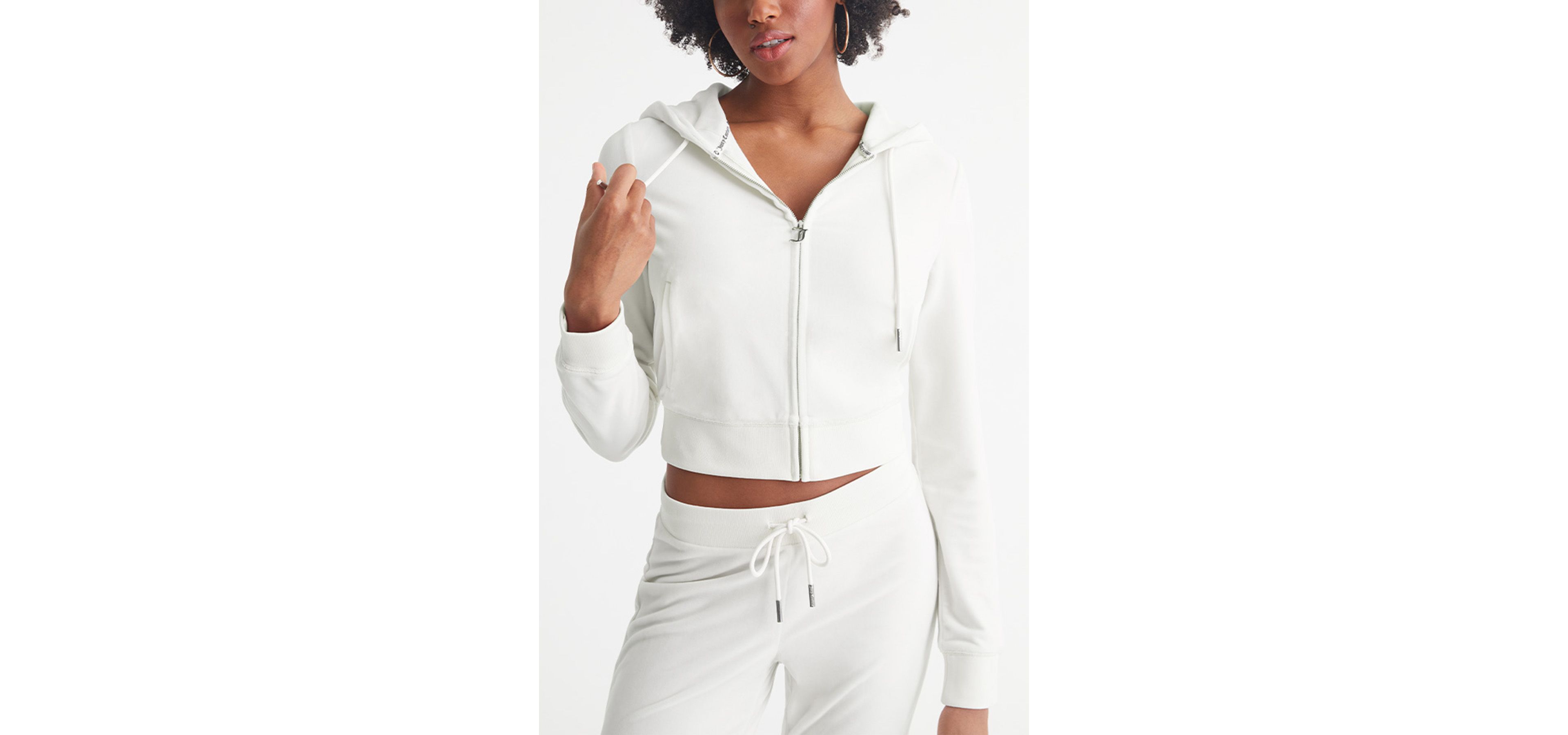 Juicy Couture Og Bling Velour Hoodie Track Pants