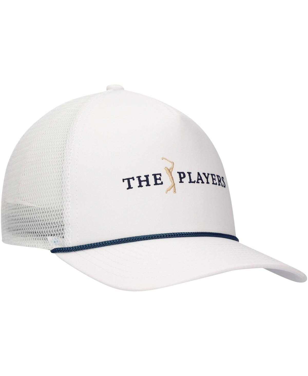 Shop Breezy Golf Men's White The Players Rope Adjustable Hat