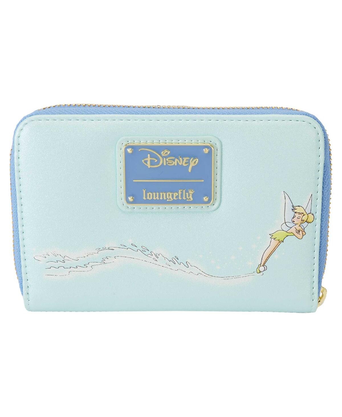 Loungefly Peter Pan You Can Fly Glow Zip-Around Wallet