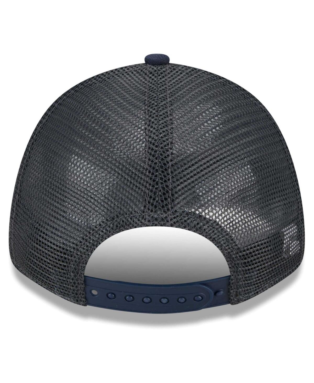 New Era Preschool Graphite/navy Chicago Bears Reflect 9forty Adjustable Hat In Graphite N