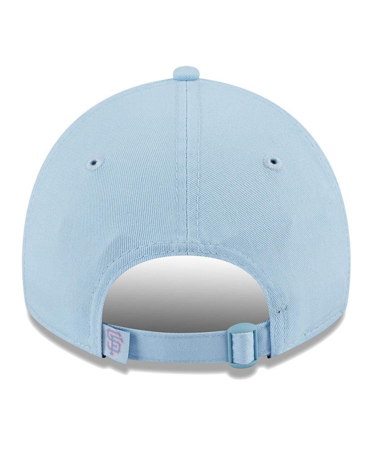 Shop New Era Women's San Francisco Giants Multi Light Blue 9twenty Adjustable Hat