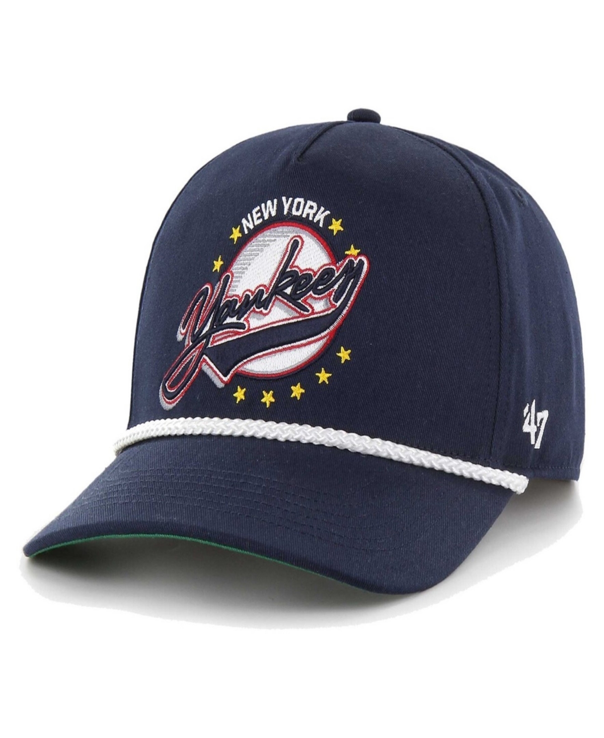 Shop 47 Brand Men's Navy New York Yankees Wax Pack Collection Premier Hitch Adjustable Hat