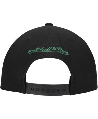 Mitchell Ness Men's Black New Jersey Devils Core Team Script 2.0 Snapback Hat