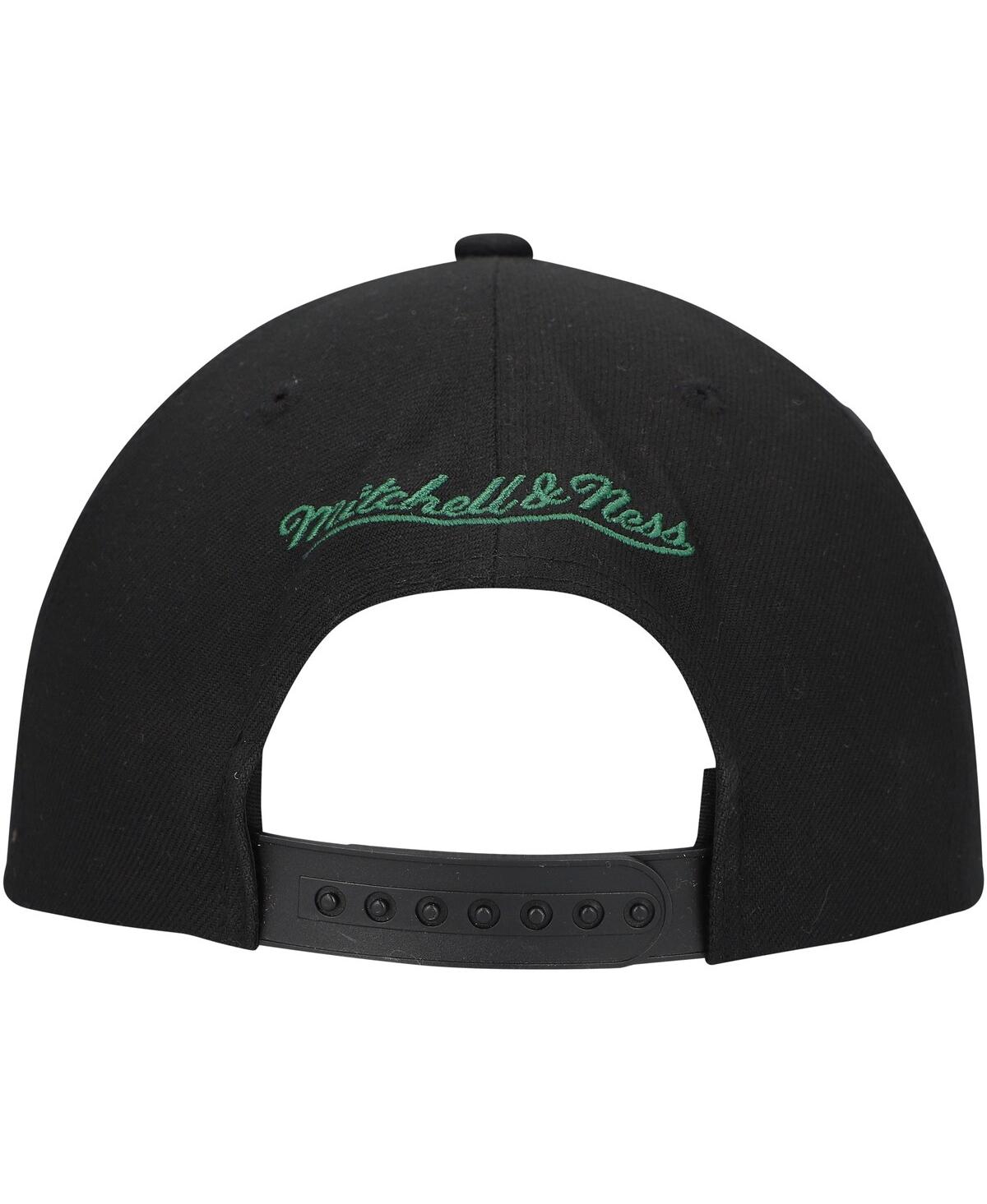 Mitchell & Ness Mitchell Ness Men's Black New Jersey Devils Core Team Script 2.0 Snapback Hat In Black