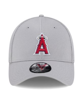 Men's Gray Los Angeles Angels Active Pivot 39Thirty Flex Hat