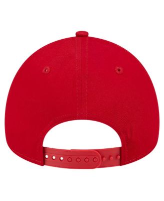 Men's Red Cincinnati Reds Team Color A-Frame 9forty Adjustable Hat