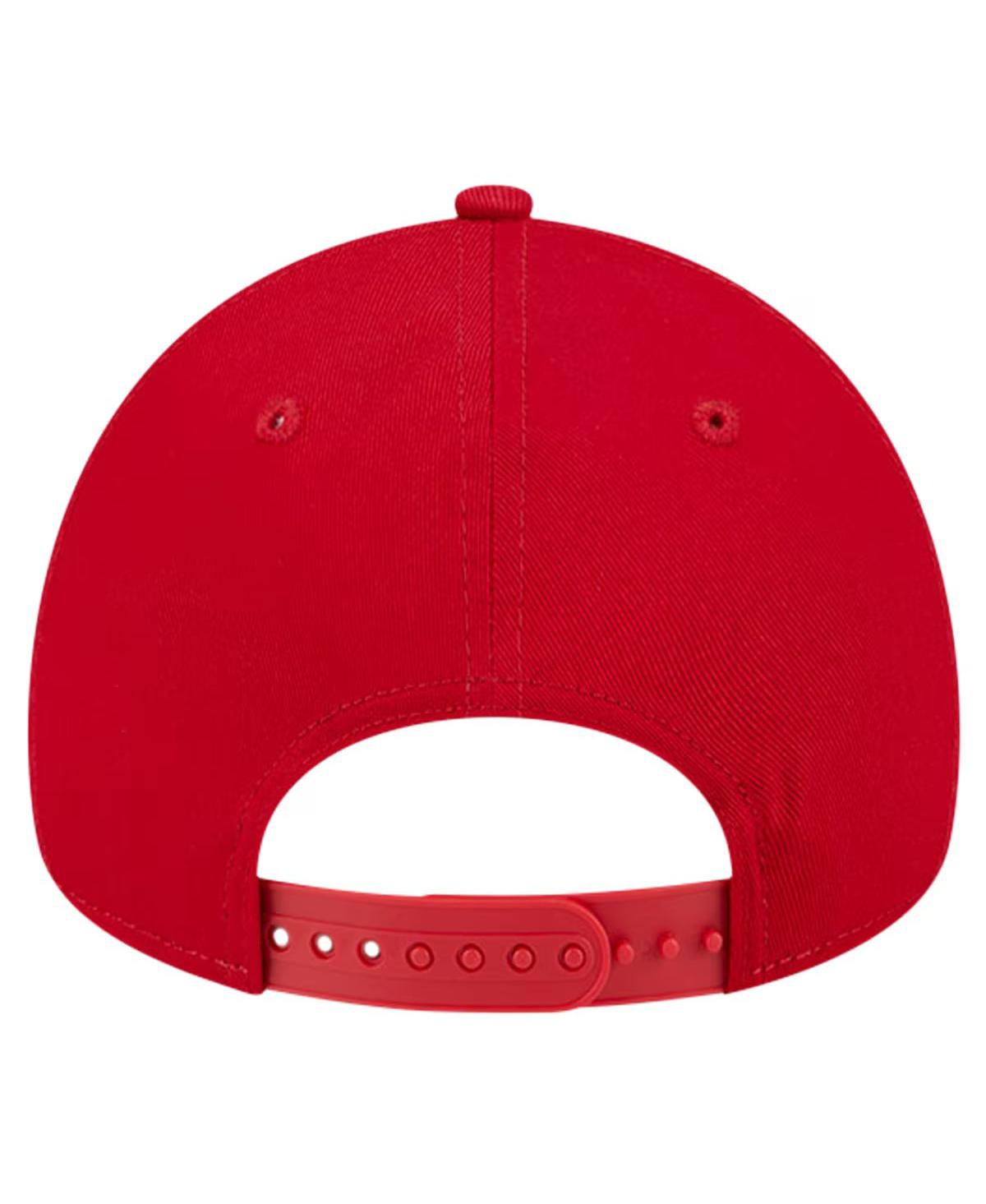 NEW ERA MEN'S RED CINCINNATI REDS TEAM COLOR A-FRAME 9FORTY ADJUSTABLE HAT 