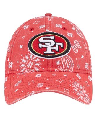 Women's Scarlet San Francisco 49ers Paisley 9Twenty Adjustable Hat