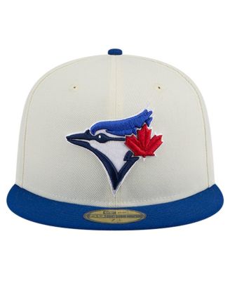 Men's Cream Toronto Blue Jays Evergreen Chrome 59Fifty Fitted Hat