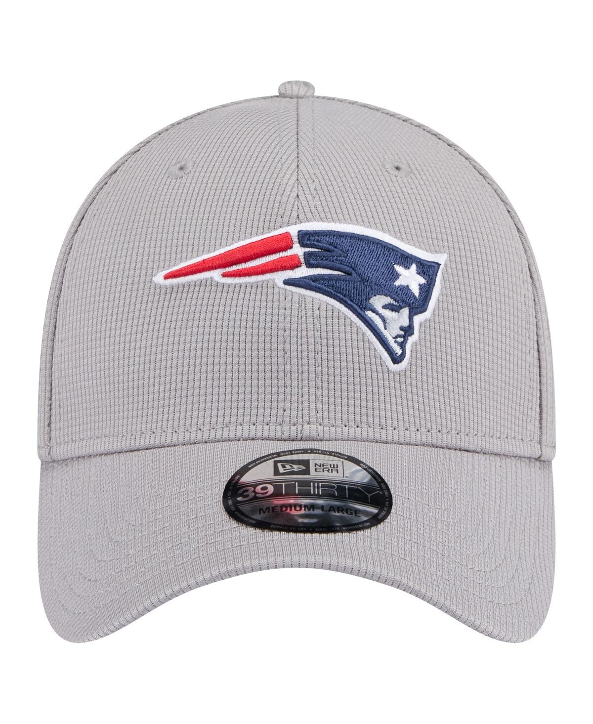 Shop New Era Men's Gray New England Patriots Active 39thirty Flex Hat