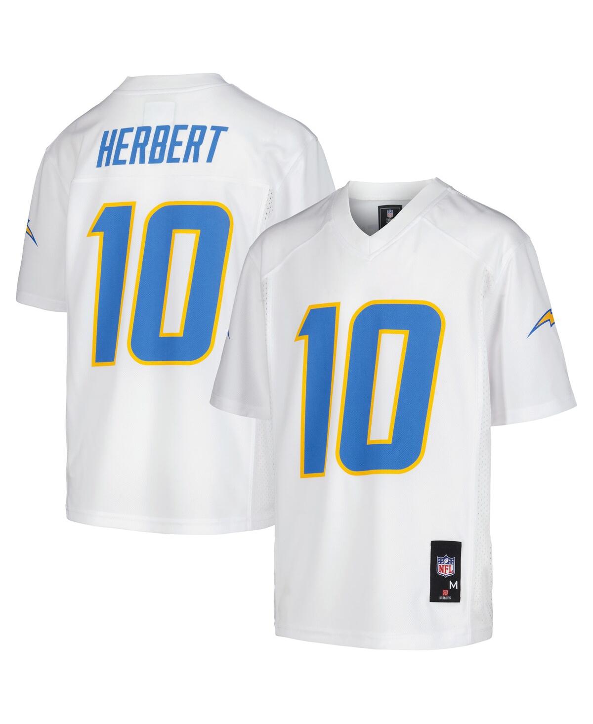 Youth Justin Herbert White Los Angeles Chargers Replica Player Jersey - White