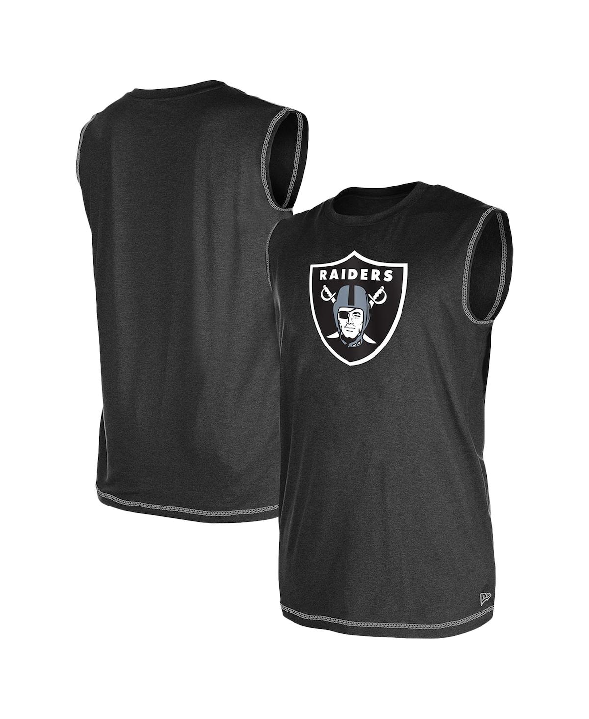 NEW ERA MEN'S BLACK LAS VEGAS RAIDERS TANK TOP 