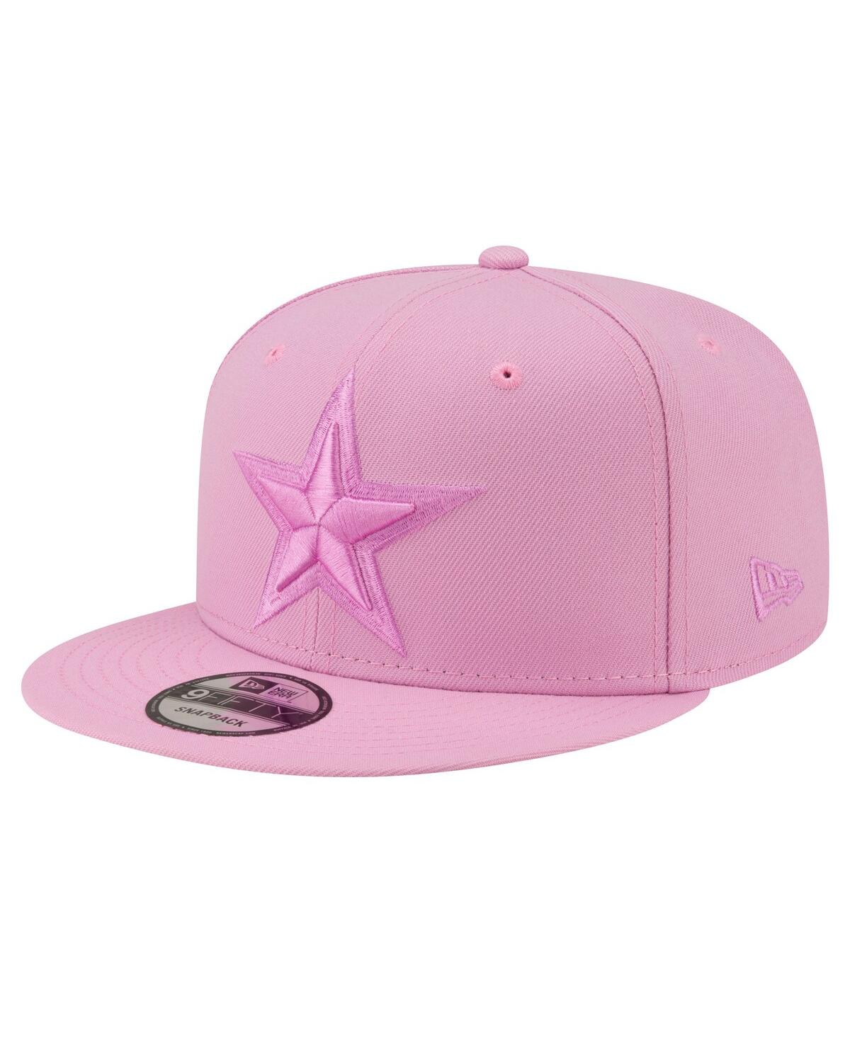 Shop New Era Men's Pink Dallas Cowboys Color Pack 9fifty Snapback Hat