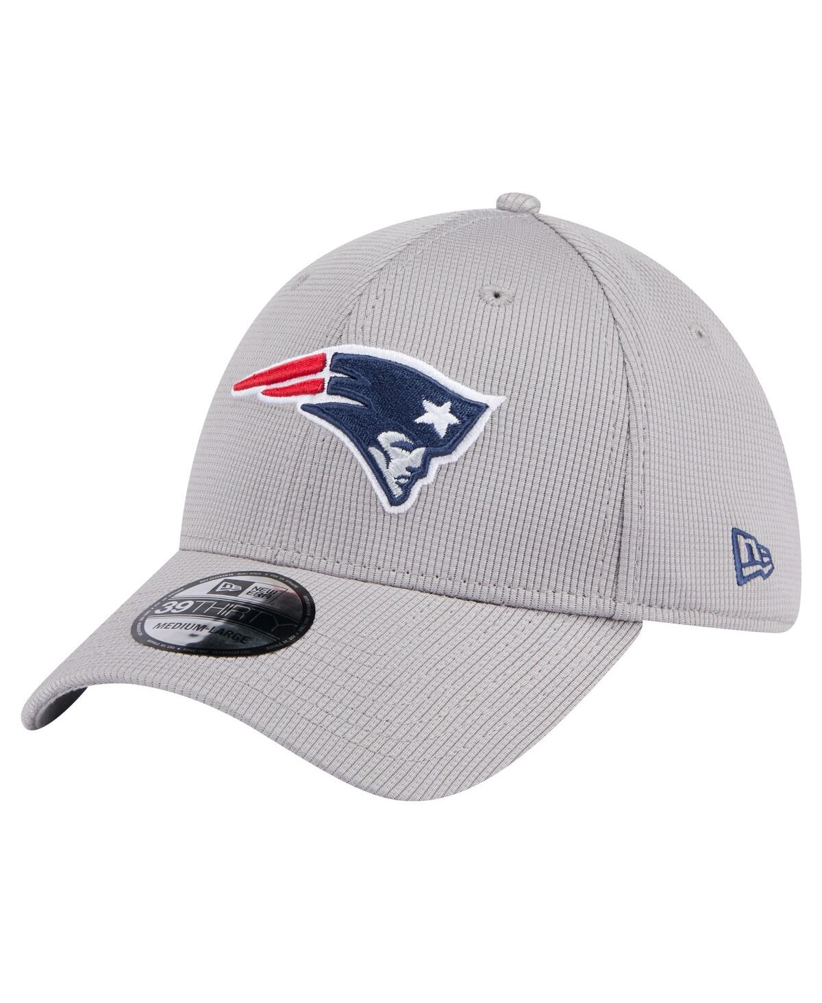 Shop New Era Men's Gray New England Patriots Active 39thirty Flex Hat