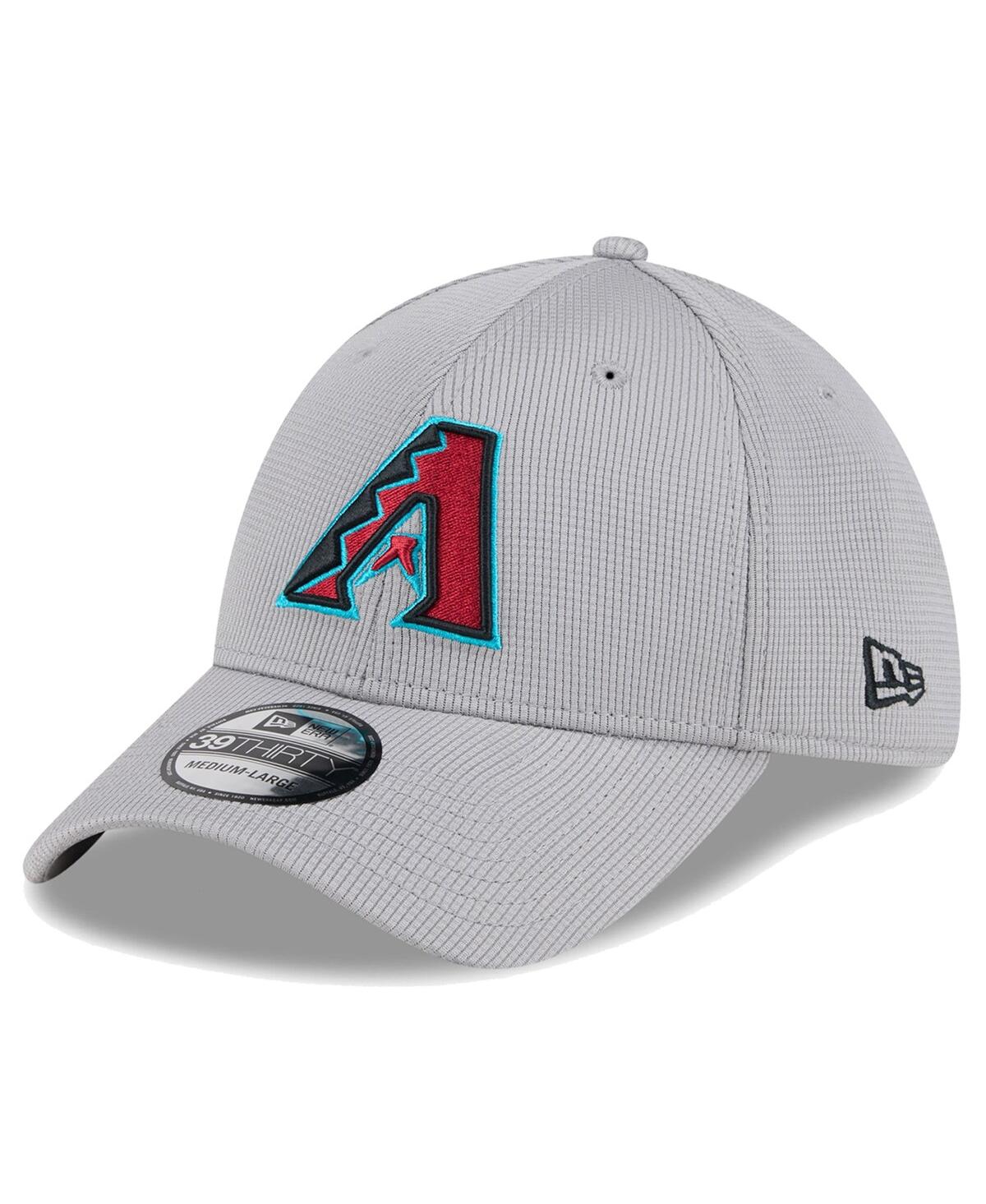 Men's Gray Arizona Diamondbacks Active Pivot 39Thirty Flex Hat - Gray