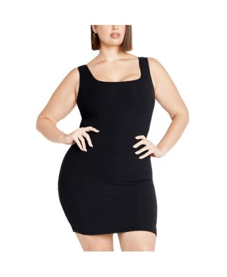 CITY CHIC Plus Size Bodycon Shaper Dress - Macy's