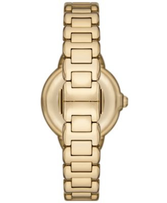 Women's Gold-Tone Stainless Steel Bracelet Watch 32mm
