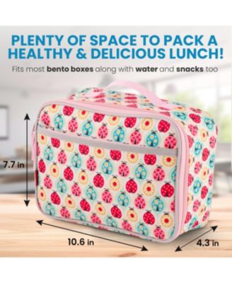 Insulated Lunch Bag With Spacious Compartment & Built-In Handle