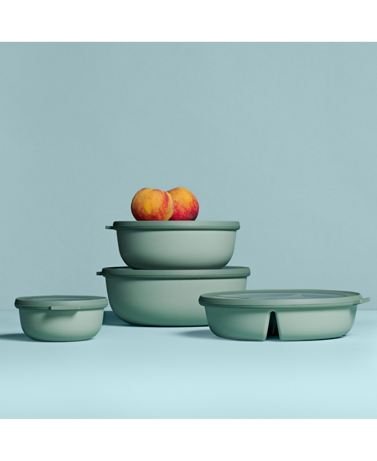 Mepal Cirqula 1pc. Bento Bowl In Green