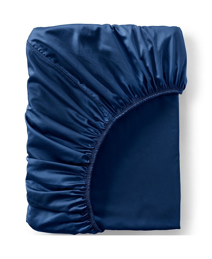 Lands' End 400 Thread Count Premium Supima Cotton No Iron Sateen Fitted