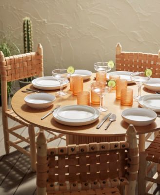 Orbetto Outdoor Iced Beverage Glasses 13 Oz, Set of 4