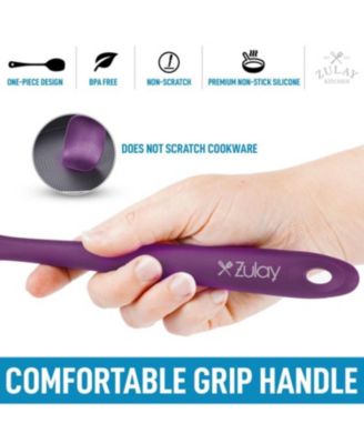 Heat Resistant Non-Stick 4-Piece Silicone Spatula Set for Cooking