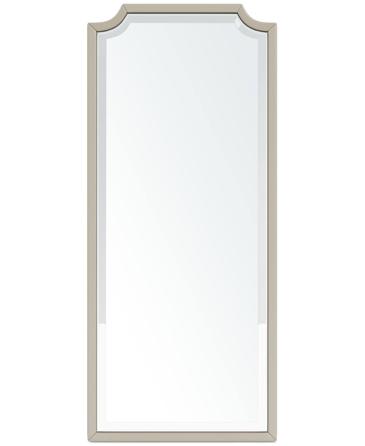 Shop Macy's Warlington Nightstand Mirror In Platinum Drift