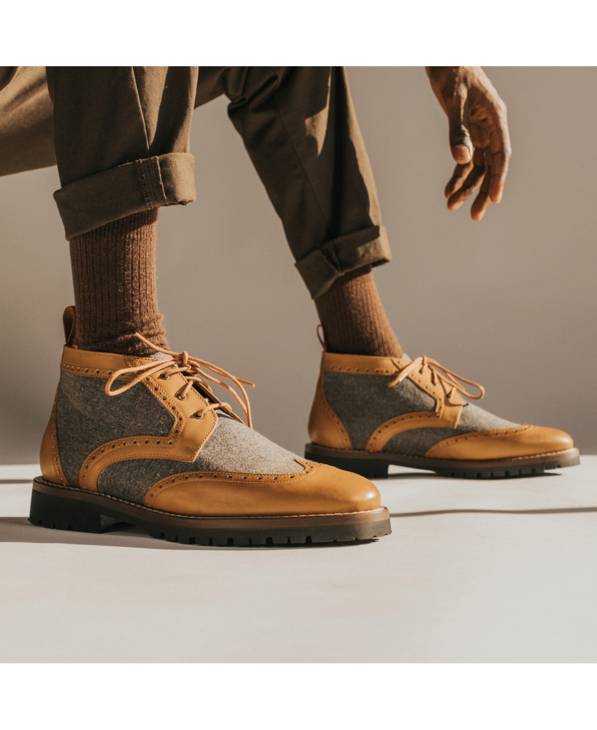 Taft Men's The Livingston Chukka Boot -Brown