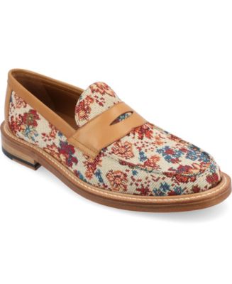 Taft THE FITZ LOAFER IN BROWN CHECK The Fitz Loafer in Brown Check | TAFT main image 4