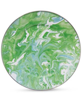 Modern Monet Charger Plates, Set of 2