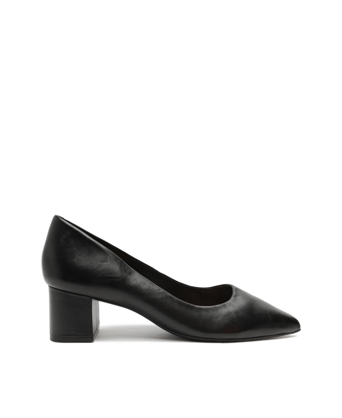 Shop Arezzo Women's Mariah Mid Block Pump In Black