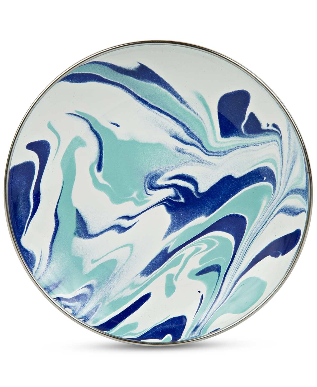 Golden Rabbit Lagoon Appetizer Plates, Set Of 4 In Multi