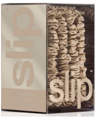 4-Pc. Pure Silk Back-to-Basics Skinny Scrunchies Set