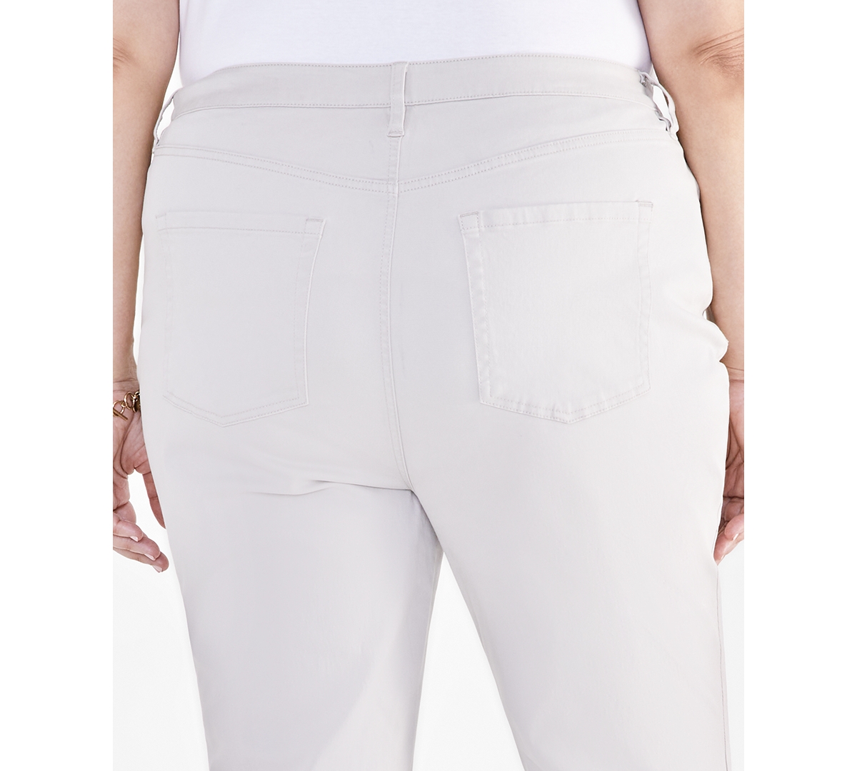 STYLE & CO PLUS SIZE HIGH-RISE STRAIGHT-LEG JEANS, CREATED FOR MACY'S 