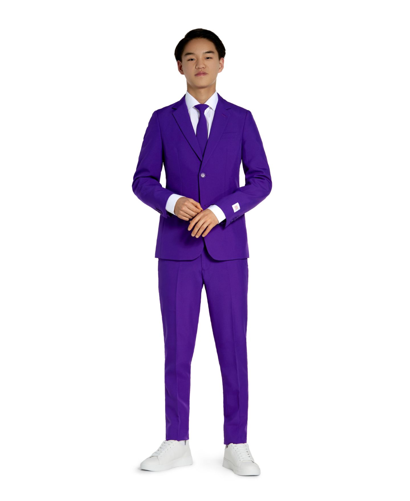 Детский костюм-тройка OppoSuits Purple Prince для мальчика, цвет: Фиолетовый — фото 1