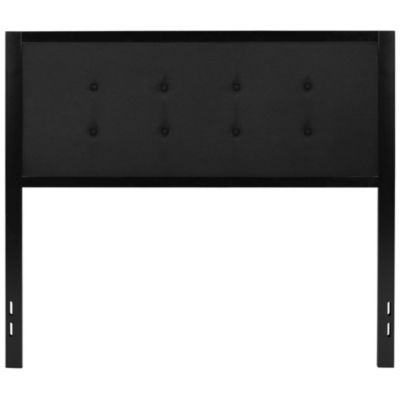 Camden Full Headboard Upholstered Button Tufted Headboard With Metal Frame And Adjustable Rail Slots