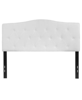 Arched Full Button Tufted Upholstered Headboard