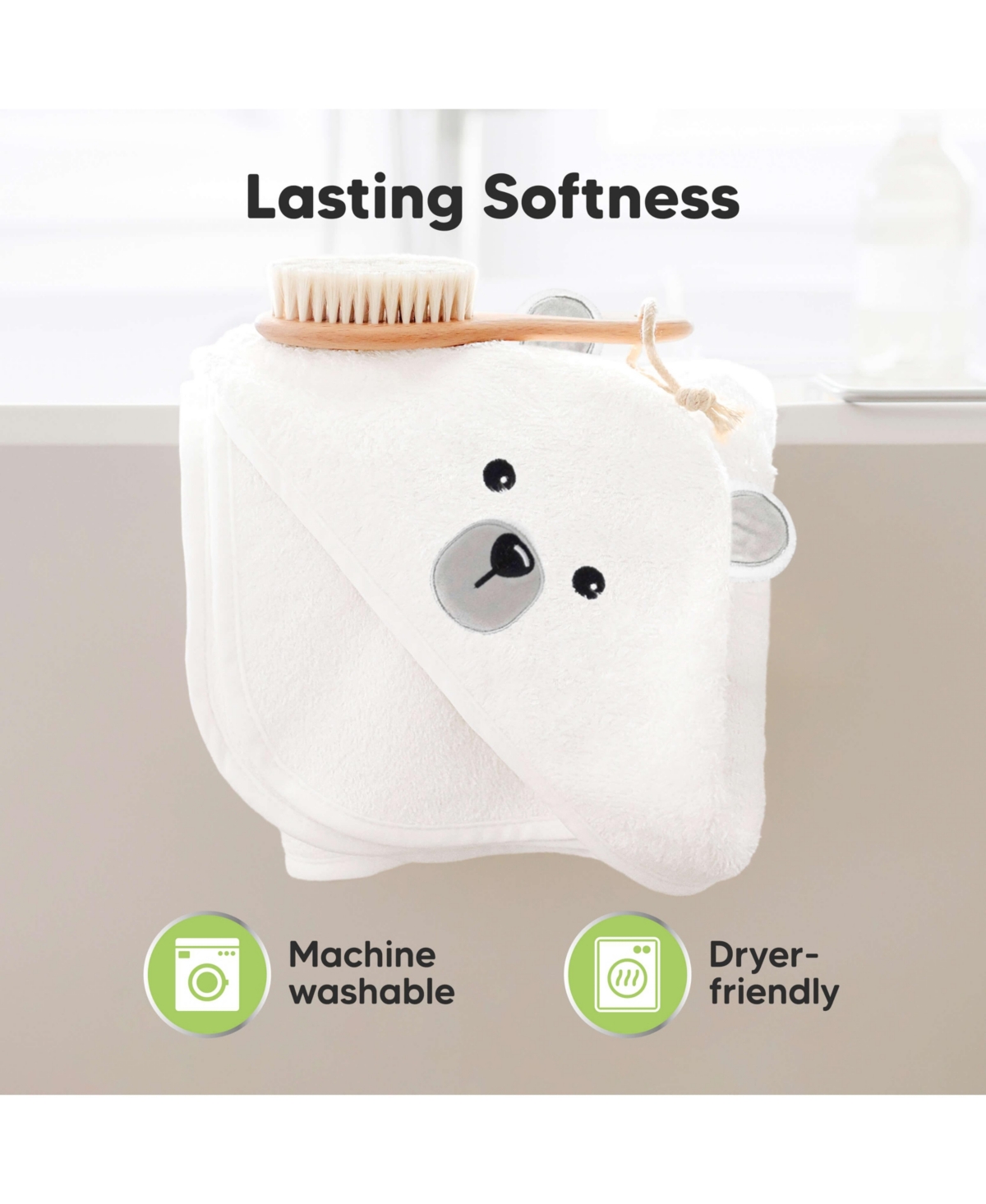 KeaBabies Cuddle Baby Hooded Towel, Organic Baby Bath Towel, Hooded Baby Towels, Baby Beach Towel for Newborn, Kids