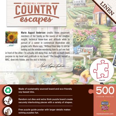 MasterPieces Country Escapes - Stone Mill Vineyards 500 Piece Puzzle