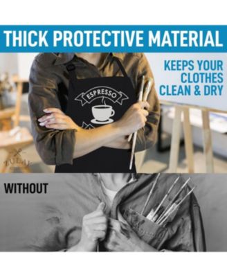 Funny Aprons for Men, Women & Couples 2-Pc.