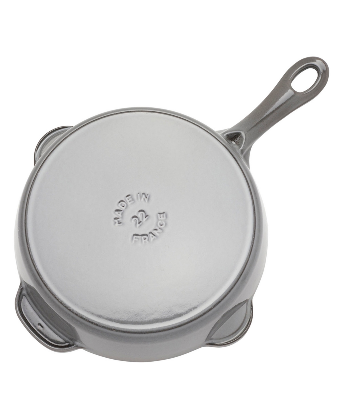 Staub Cast Iron 8.5 Traditional Deep Skillet In Grey