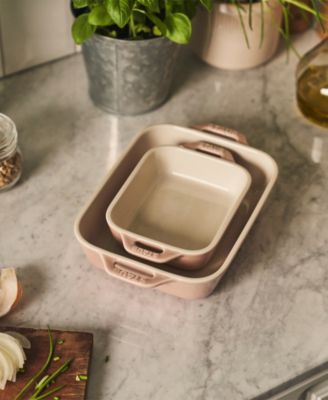 Ceramic 2pc Rectangular Baking Dish Set