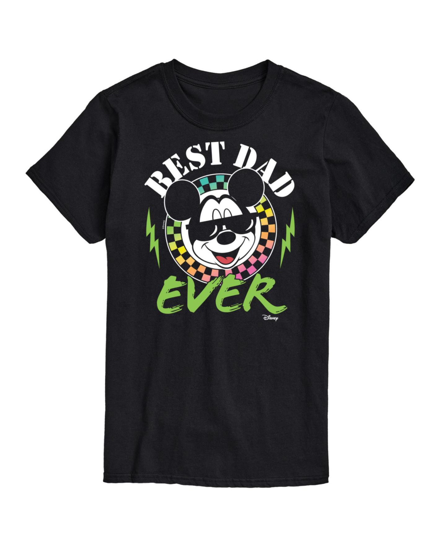 Мужская футболка AIRWAVES Hybrid Apparel Mickey Dad Short Sleeve, цвет: Чёрный — фото 1