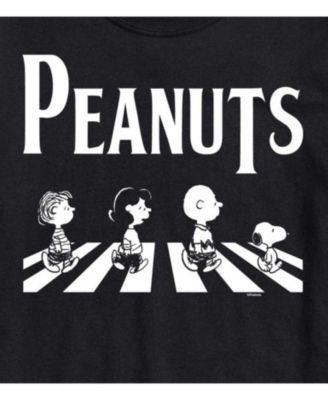 Hybrid Apparel Peanuts Crossing Road Mens Short Sleeve Tee