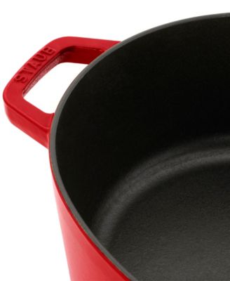 Cast Iron 6.25-Qt Wide Oval Dutch Oven