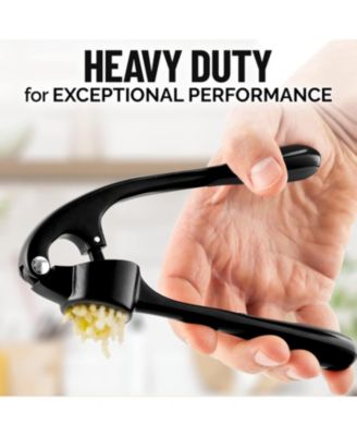 Premium Garlic Press Set - Rust Proof & Dishwasher Safe Professional Garlic Mincer Tool