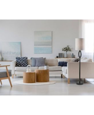 61" Wood Mayfair Floor Lamp