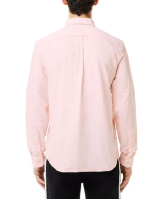 Men's Woven Long Sleeve Button-Down Oxford Shirt