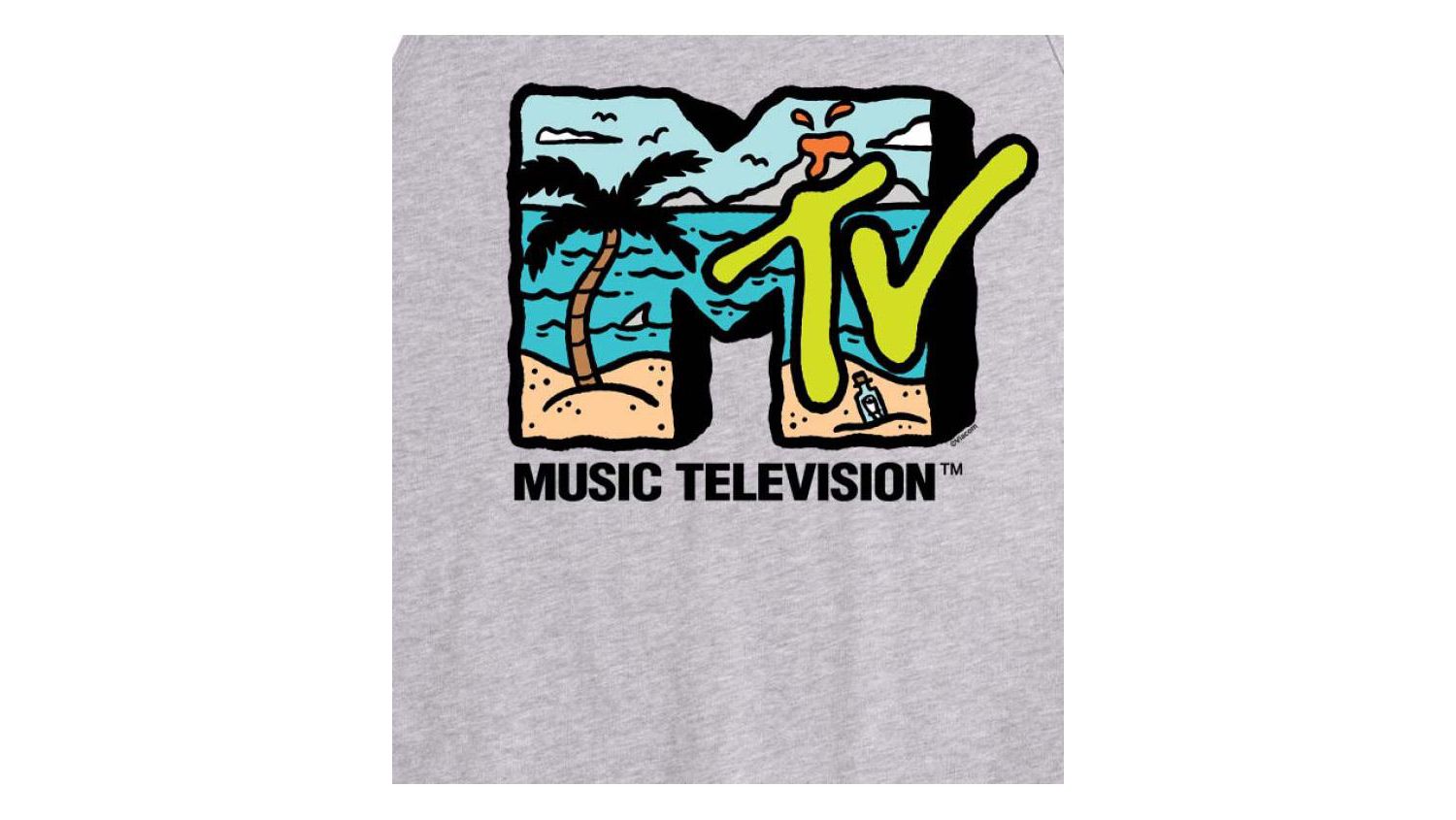 Hybrid Apparel MTV Logo Mens Jersey Tank