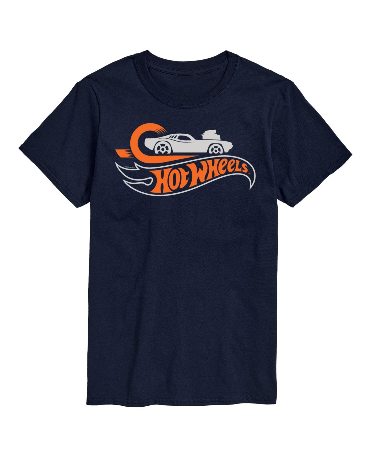 Airwaves Hybrid Apparel Hot Wheels Mens Short Sleeve Tee In Hthr Grey